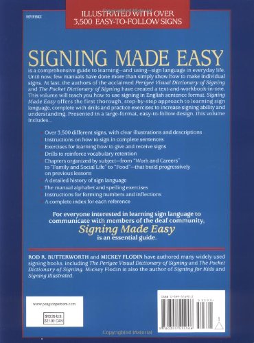 Signing Made Easy A Complete Program For Learning Sign Language